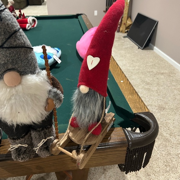 Holiday Christmas Gnome Decorations Lot Bundle of 7 GUC - Picture 6 of 6